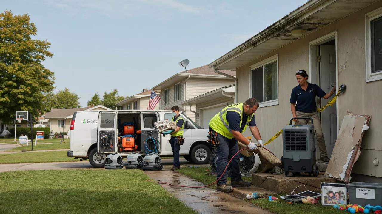Water Damage Restoration in Cucumber, WV near me